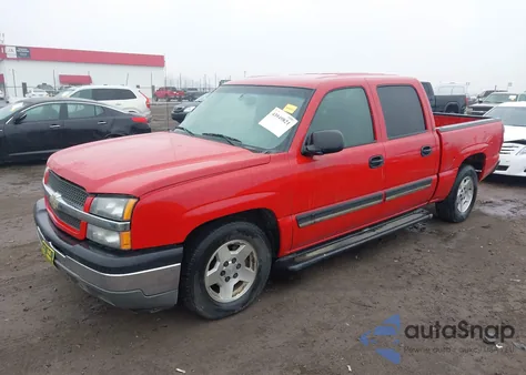 2005 Chevrolet Silverado 1500 Ls из США, поврежденный, VIN 2GCEC13T251393472